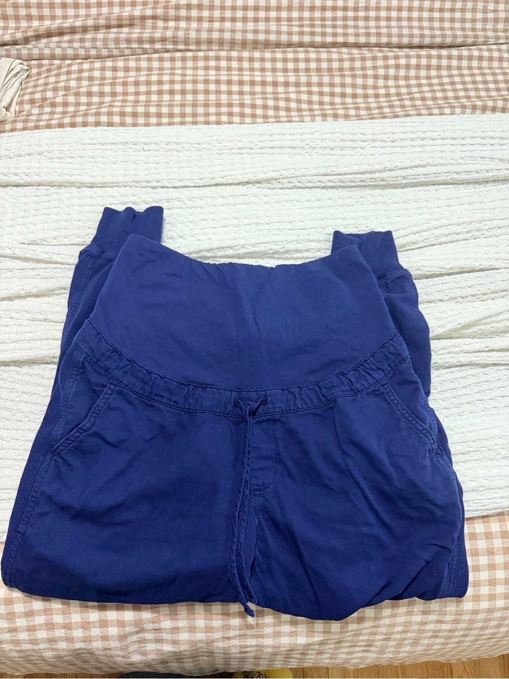 GAP Navy Blue Maternity Jogger Pants